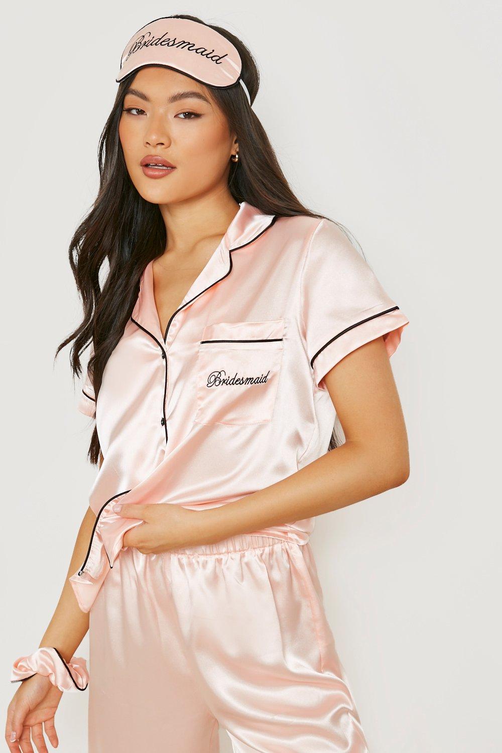 Boohoo bridesmaid online pyjamas